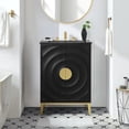 thumbnail image 4 of Beau Bathroom Vanity with Basin in Black Black, 4 of 11