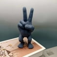 thumbnail image 1 of Home Decor Hand Gesture With Leg Resin Statue Decorations For Table Dining Room Living Room Kitchen Farmhouse Balcony Bookshelf Gifts For Mothers Day Anniversary, 1 of 9