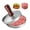 Red, variant on Burger Press 150 Patty Papers, Non-Stick Hamburger Patty Maker with Wax Paper, Aluminum Burger Maker for Kitchen BBQ Grill