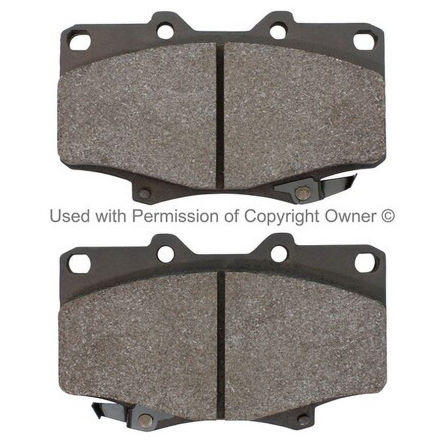 Mpa Electrical 1003-0502C Quality Built Disc Brake Pad Set   Black Series,