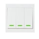 thumbnail image 1 of Control remoto,Panel de Interruptor de 3 Grupos de Control Remoto de Interruptor de Luz de Pared de Botón Modelo 86 Romacci Control remoto, 1 of 7