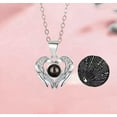 thumbnail image 1 of Sdmnsg-T Vraie Rose Préservée avec Cœur Je t'Aime Colliers pour Femmes - Fleurs Rouges Éternelles Cadeaux pour Elle Ensemble Cadeau Romantique pour Petite Amie Anniversaire de Mariage à la Saint-Valentin Fête des Mères Noël, 1 of 18