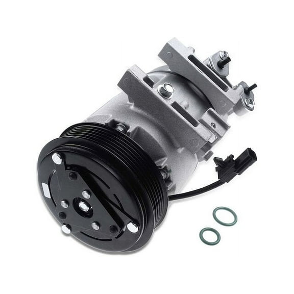 Front A/C Compressor 1 - Compatible with 2013 - 2018 Nissan Altima 2.5L 4-Cylinder 2014 2015 2016 2017