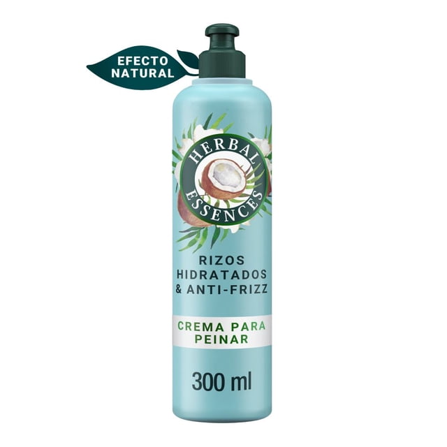 Crema para Peinar Herbal Essences Rizos Hidratados & Anti Frizz 300 ml