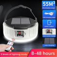 thumbnail image 3 of Waterproof Portable Emergency Light, Solar Work Light, Suitable for Outdoors, Camping, Hiking, Emergency, Car Maintenance, 3 of 5