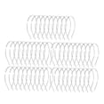 thumbnail image 1 of Base para diadema en blanco para manualidades, 0,5 mm de ancho, tiara de metal liso para el cabello. plata, 1 of 7