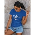 thumbnail image 2 of My Boat My Rules Shaped T-Shirt Women -Image by Shutterstock, Female Large, 2 of 4