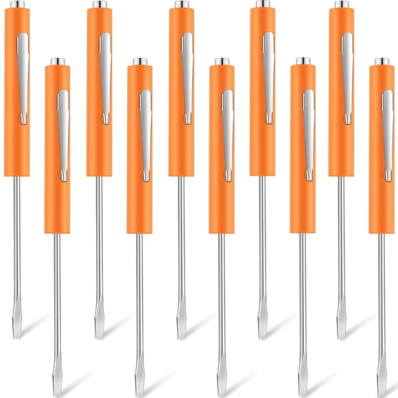 Destornillador de bolsillo Honoson Mini Tops magnético ranurado x10