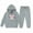 Grey, variant on WOYY Toddler Girls Bow Tracksuit Winter Hoodie Jogger Pants Outfits, Sizes 2-3T