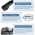 thumbnail image 2 of ECCPP Roof Rack Cross Bar Luggage Cargo Carrier Rails for 2009-2013 Forester, Aluminum Roof Mounted, 2 of 6