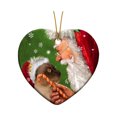 thumbnail image 2 of JHGoosa Christmas Tree Atmosphere Santa Claus And Cat Warm Home Decoration Pendant Creative Realistic Ornaments, 2 of 8