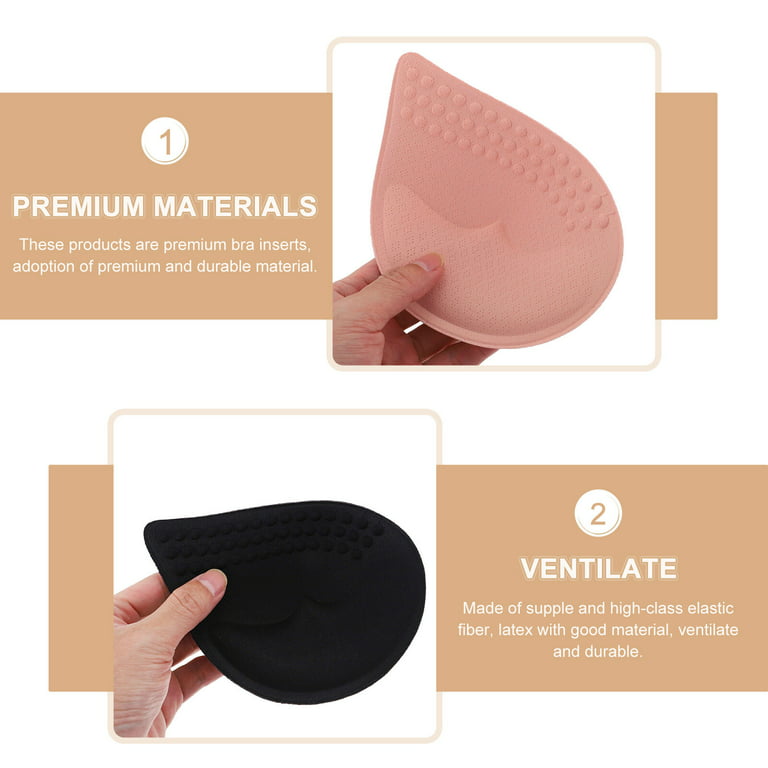 Generic Bra Pads Inserts Soft Breathable Removable Comfy Sport Bra Cups For  @ Best Price Online
