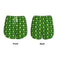 thumbnail image 3 of Lsque Happy St. Patrick's Day Printed Women's Running Shorts with Liner Pockets,Elastic Quick Dry Workout Athletic Gym Yoga Shorts,Womens High Waist Shorts-XX-Large, 3 of 7