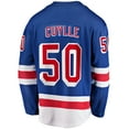 thumbnail image 3 of Men's Fanatics Will Cuylle Blue New York Rangers Home Premier Breakaway Player Jersey, 3 of 3