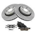 thumbnail image 3 of TRQ Front Brake Pad & Rotor Kit Brake Pads Brake Rotor Semi-Metallic Fits Select 2011-2016 Dodge Durango Jeep Grand Cherokee, 3 of 5
