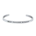 thumbnail image 3 of JNB/0839/ Inspirational Engraved Stainless Steel Cuff Bracelet Personalized Gift, 3 of 7