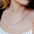 thumbnail image 4 of Sterling Silver 925 High Polished Round Rolo Cable 040 Chain 2.6mm Made in Italy 20" Jewelry Female, 4 of 5