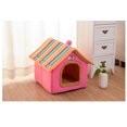thumbnail image 3 of Removable Washable House Shape Pet Nest for Dogs Cats Puppy Sleeping, 3 of 8