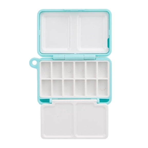 Giaone Travel Watercolor Paint Tray Painting Box with Palette Pan Mini Paint Palette