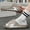 Brown, variant on Men's Fashion Soft Summer Beach Shoes Soft, Resilient, Thick Sole, Open Toe, Men's Indoor and Outdoor Slippers, Comfortable EVA Material, Suitable Shower, Cloud Slide, Cushioned Slippers