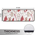 thumbnail image 5 of Kitchen Rugs Sets Of 2,White Christmas Cookie Pattern Anti Fatigue Kitchen Mat Rugs Non Slip Washable,Decorative Kitchen Floor Mats for Kitchen,Sink,Laundry,17"x47"+17"x47", 5 of 5