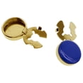 thumbnail image 2 of Baohd 2 Pieces Men Cufflinks Suit Decors Formal Event Button Covers Men Gift Blue, 2 of 9