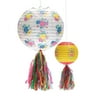 Fiesta Floral Bright Hanging Lanterns - Party Decor - 2 Pieces