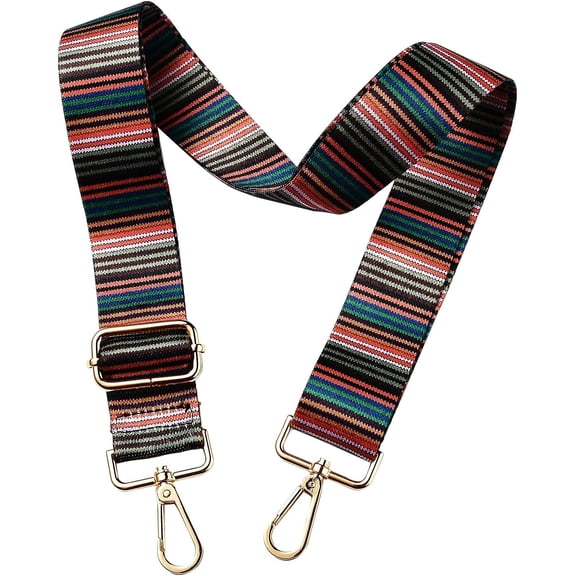 Triangle Purse Strap Adjustable Shoulder Strap Replacement Belt Crossbody Canvas Nylon Bag Strap DIY