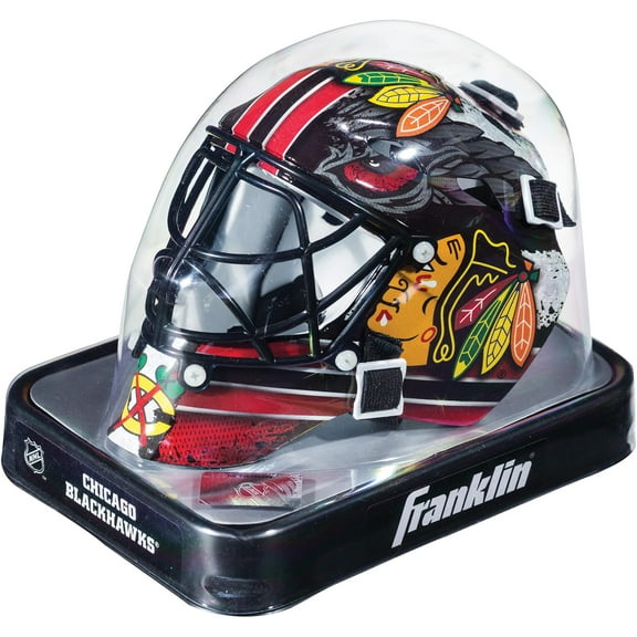 Chicago Blackhawks Unsigned Franklin Sports Replica Mini Goalie Mask