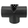 75mm Pipe Ducting T Piece Warm Air Outlet Vent Hose For asto Diesel