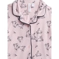 thumbnail image 4 of Joyspun Toddler Mommy and Me Notch Collar Top and Shorts Family Matching Pajama Set, Sizes 2T-5T, 4 of 5