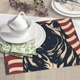 thumbnail image 6 of Dish Drying Mat, Patriotic Bulldog Art Highly Absorbent Drying Matt Kitchen Counter, Dish Mat Drying Pad Dishes Drainer Mats for Kitchen Counter or Sink, 16 x 18 inch, 6 of 6
