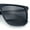 Navy - Black, variant on Polarized Oversize Flat Top Rectangle Horn Rim Plastic Mens Fashion Sunglasses Navy - Black