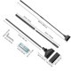 thumbnail image 2 of 65cm Fish Tank Aquarium Stainless Steel Algae Scraper Cleaning Razor Cleaner With 10 Pcs Blades (bla, 2 of 4