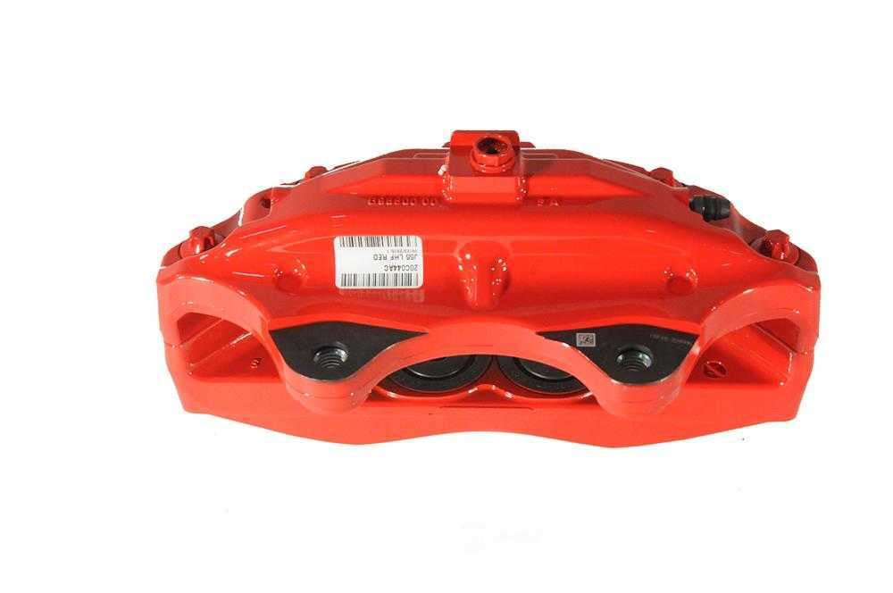 AC Delco 172-2621 Brake Caliper For Chevrolet Corvette, Red, Front, Driver Side Fits select: 2014 CHEVROLET CORVETTE STINGRAY Z51 3LT, 2015-2016 CHEVROLET CORVETTE STINGRAY 2LT