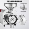 thumbnail image 4 of VEVOR Grain Grind Mill Grain Grinding Machine 3000W Food Processing Machinery, 4 of 10