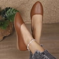 thumbnail image 5 of YOUYEDIAN Loafers for Women Pointed Toe Slip On Comfy Fashion Low Heel Versatile Flats Casual Outdoor Walking Shoes, 5 of 5