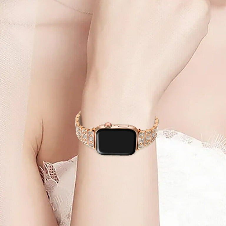 アップルウォッチ用ダイヤモンドハートストラップ 40mm 44mm