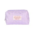 thumbnail image 2 of Bolsa de viaje para maquillaje, bolsa de maquillaje para mujeres, gran capacidad, estilo de moda, bolsa portátil, resistente, para viaje, uso en hotel, bolsillo exterior, tejido de alta, 2 of 7