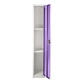 thumbnail image 6 of AdirOffice Steel Large 72" Metal 1 Tier Storage Locker Storage Cabinet - 2 Shelves, Purple, 6 of 9