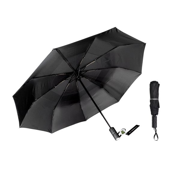 Mr Umbrella Grand Parapluie Noir, 44 Pouces Mécanique Automatique