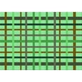 thumbnail image 1 of Ahgly Company Machine Washable Indoor Rectangle Transitional Green Area Rugs, 6' x 9', 1 of 7