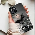 thumbnail image 5 of Butterfly Waterdrop iPhone Case Artistic Design for Art Lovers Nature Fans Valentine’s Day Gift Compatible with iPhone 11/12/13/14/15/16 (Pro Max/Plus), 5 of 9