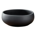 thumbnail image 2 of Haidf Ceramic Bowl Planter, Non-Porous Hydroponic Lotus Bowl Planter, Large Caliber Flow Glaze Daffodil Pot, Water Lily Pot, Flower Bowl, Plant Bowl, Succulent Bowl, 6.5 Inch, Black, 2 of 4