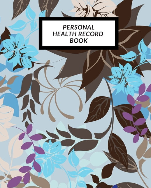 Personal Health Record Book Medical History Book, Personal Health