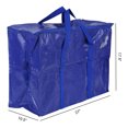 thumbnail image 2 of REGALWOVEN 4 Packs Clothes Storage,Foldable Storage Bags,Moving Bags for Organizing Bedroom,Closet Organizers and Storage with Handles Blue 27*10.5*17.5in, 2 of 7