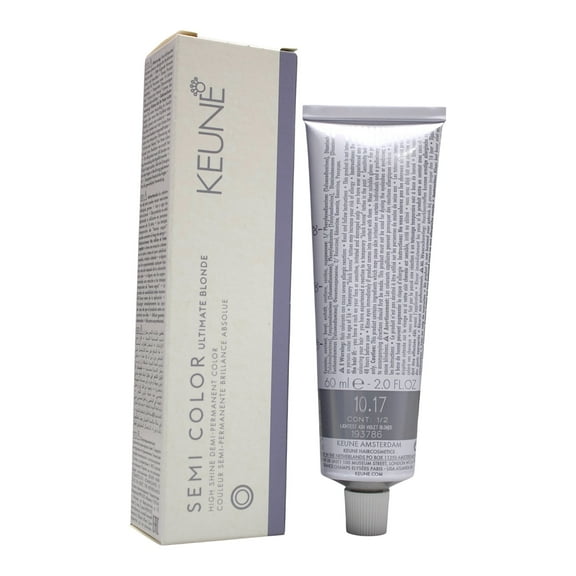 Keune Semi Color 10.17 UB Demi-Permanent Color Lightest ASH Violet Blonde 2 Oz