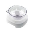 thumbnail image 2 of Cuencos De Comida Para Mascotas Soporte Cuencos Para Gatos Tazón De Agua Para Mascotas Gato Elevado Elevado Altura Ajustable Perfecta Ángulo Doble Ajustable Cateissary PT001539-01, 2 of 6