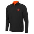 thumbnail image 2 of Men's Antigua  Black Baltimore Orioles Content Quarter-Zip Top, 2 of 3