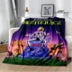 thumbnail image 4 of Horror movie B-Beetlejuice blankets Flannel Warm blanket Soft and comfortable blanket Travel Blanket bed linings Birthday Gift, 4 of 5